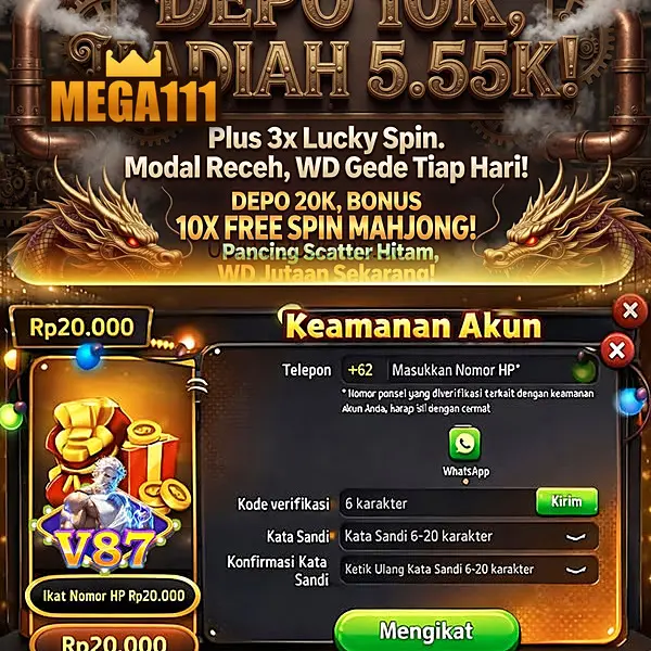 mega111 APK Resmi Unduh